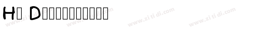 HK Display字体转换